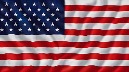 Obraz premium America Proudly Waves for Holidays