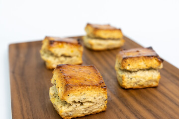 Enjoy delicious scones during a leisurely afternoon tea time