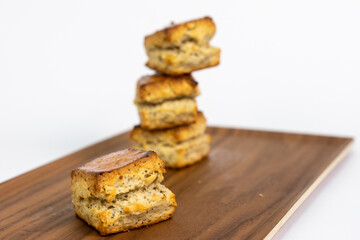 Enjoy delicious scones during a leisurely afternoon tea time