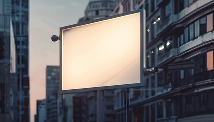 Obraz premium billboards on the street