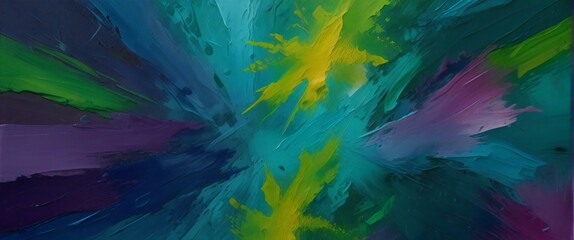 Fototapeta premium abstract colorful background with paint