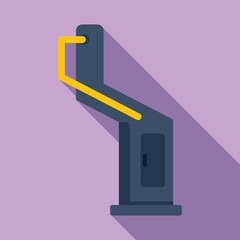 Airport body scanner for security checking passengers at departure gates