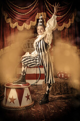 child circus artist © Andrey Kiselev