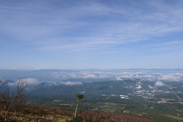 Climbing Mt. Azumaya, Nagano, Japan
