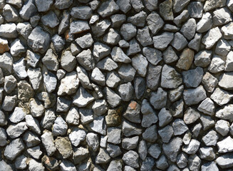 background texture of gray stones