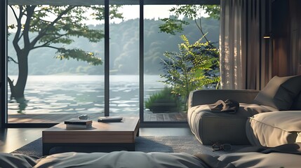 Modern comfortable interior design