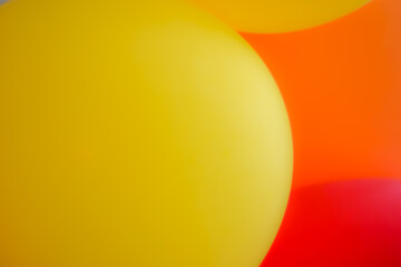 orange and yellow Abstract blur background color gradient used as an illustration, designing posters or advertisements.