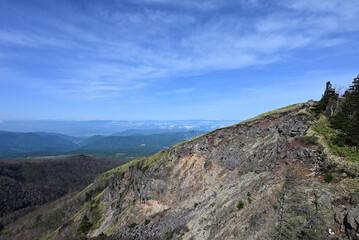 Climbing Mt. Azumaya, Nagano, Japan