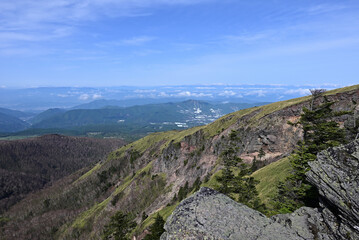 Climbing Mt. Azumaya, Nagano, Japan