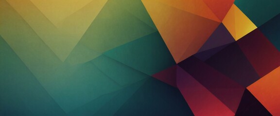 Fototapeta premium abstract colorful background with triangles