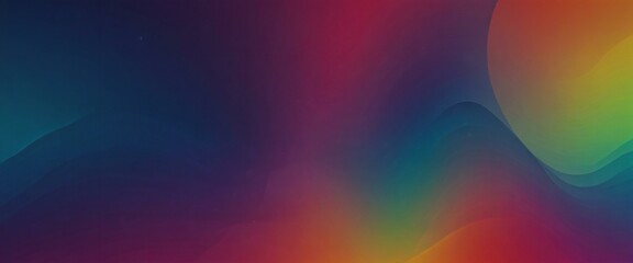 Obraz premium abstract background with rainbow