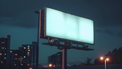 Fototapeta premium billboards on the street