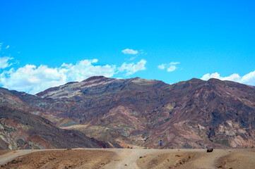 Death Valley. Artist's Palette mountains 