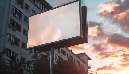 Fototapeta premium billboards on the street