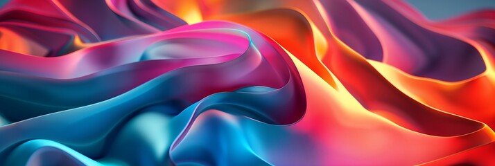 Obraz premium 3d abstract background colorful