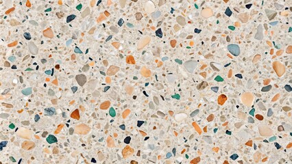 Terrazzo floor seamless pattern with marble, stone, concrete, and polished textures, Terrazzo, floor, seamless, pattern