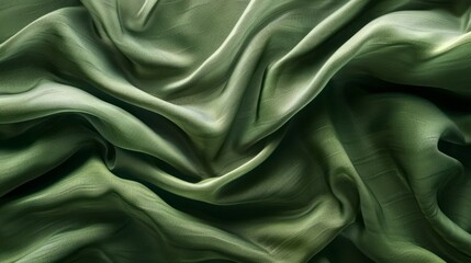 Fototapeta premium Sage fabric background. Abstract background