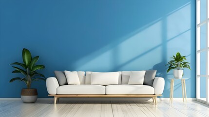 Modern interior design of lounge and living room