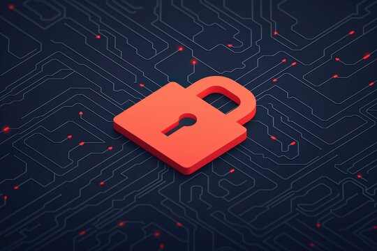 Cyber security and digital privacy book cover with educational theme.