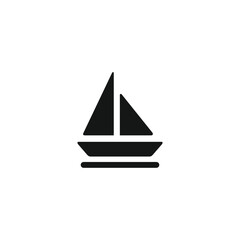 Ship icon vector. EPS 10 editable vector
