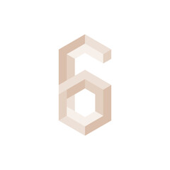 Monogram 6. Number 6. Number 6 design logo. Monogram letter mark 6 logo design. Monogram design vector logo. Monogram number 6 logo design. Simple number 6 monogram. Monogram 6 design logo.