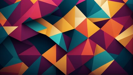 Obraz premium Abstract wallpaper background geometric pattern