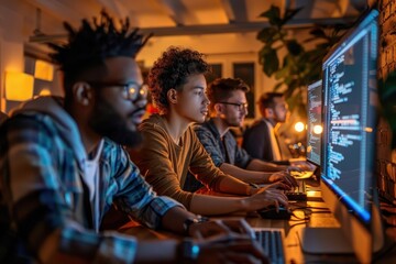 Showcases the collaborative nature of programming, emphasizing the importance of teamwork and communication.