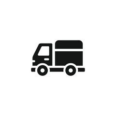Truck icon vector. EPS 10 editable vector