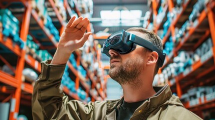 Efficient Worker Utilizing Wearable Technology for Hands-Free Inventory Management