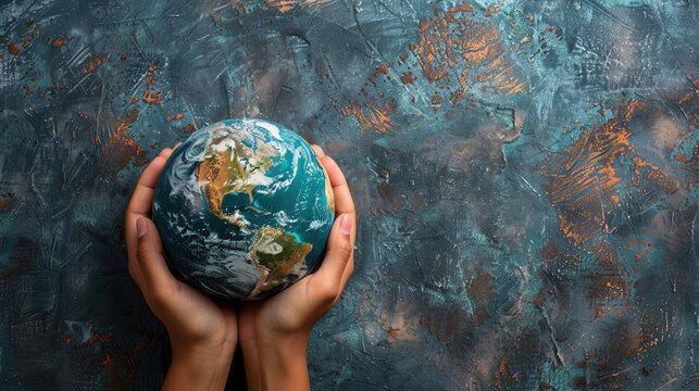 World Humanitarian Day, humanitarian symbols, compassionate design, ample copy space