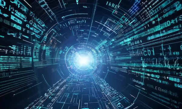 Cyber Data Core: Central Network Hub for Advanced Computing and Digital Infrastructure Management