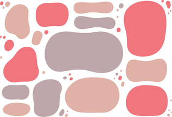 秋カラーのゆるいフレームセット