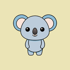 Cute Koala vector illustration