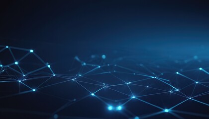 Network connection structure. Digital background with dots and lines. Big data visualization. 3D rendering.179