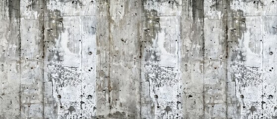 Panoramic close-up, high detail scan of concrete wall texture, Generative AI 