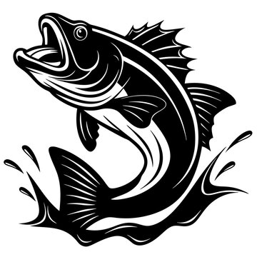 recommend clip art: fish vector silhouette illustration and svg