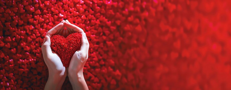 World Aids Day, health and support, impactful design, ample copy space