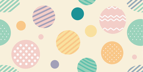 seamless easter pattern colorful
