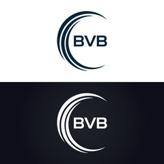 BVB logo. B V B design. White BVB letter. BVB, B V B letter logo design. B V B letter logo design in GOLD, GOLDEN LOGO, THREE, style. letter logo set in one artboard. B V B letter logo vector design.