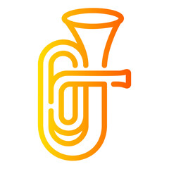 tuba Gradient icon