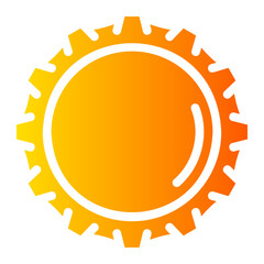 beer cap Gradient icon