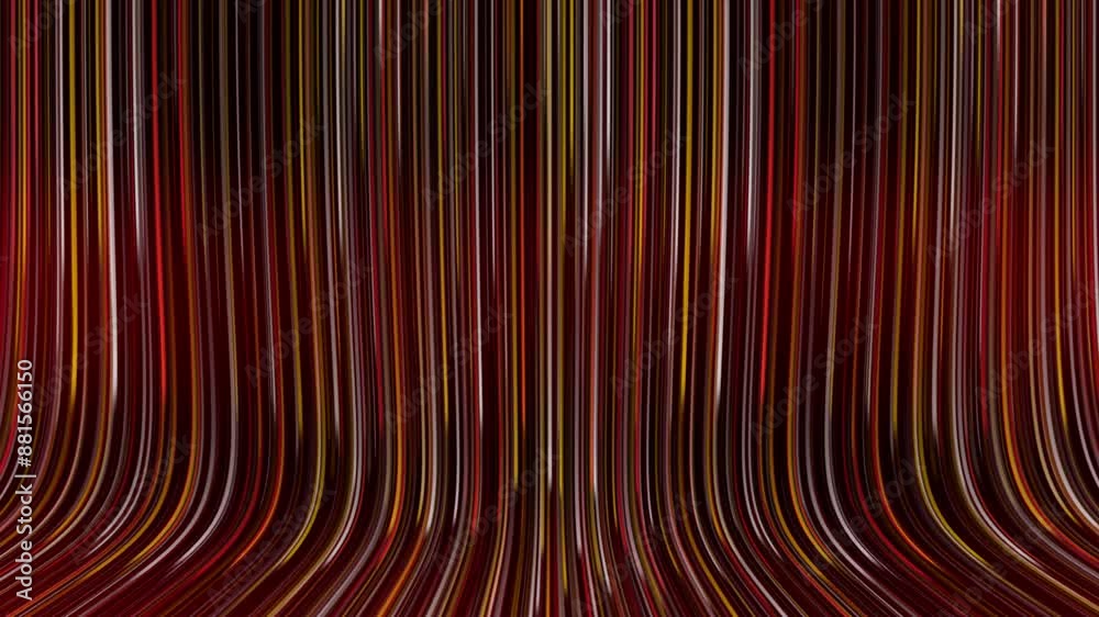 Wall mural racing neon glowing lines stripes animation motion graphics background dynamic abstract design techn