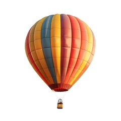 Fototapeta premium balloon hot air isolated white background