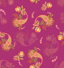 Digital Textile Pattern, Allover Pattern,
Floral Pattern, Shirt Design, Kids Dress,
