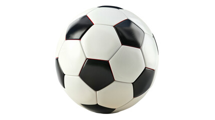 Naklejka premium Soccer ball, Football, isolated on white background, clipping path, full depth of field
