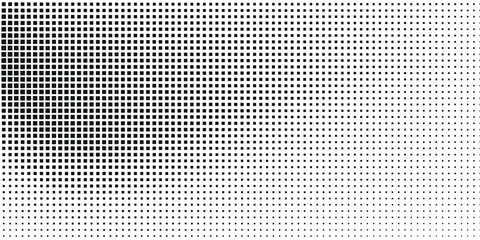 Gradient background Halftone pop art design Light effect Seamless pattern Vector illustration