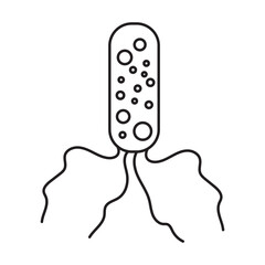 helicobacter pylori icon line 