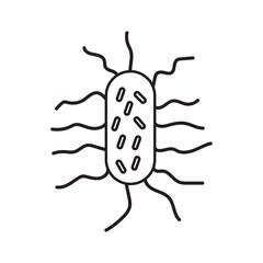 salmonella icon line 