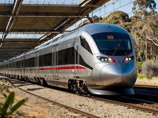 train on the railway