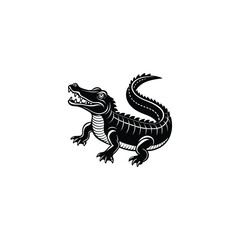 Alligator - isolated vector illustration - Vector